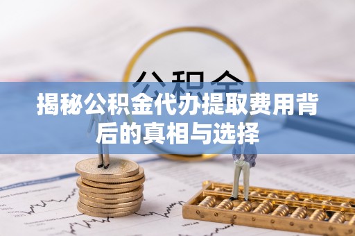 路环岛揭秘公积金代办提取费用背后的真相与选择