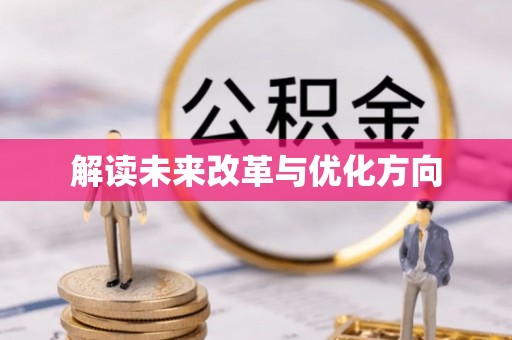 大竹解读未来改革与优化方向